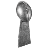 Pewter Color Lombardi Super Bowl Trophy - 10