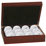 Executive Rosewood Golf Ball Case - 8