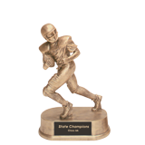 Football Gold Resin Trophy - 7.5