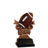 Football Ribbon Trophy - 5.5