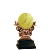 Softball Ribbon Trophy - 5.5