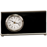 Black Piano Rectangle Desk Clock - 5