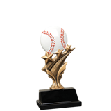 Baseball Tri Star Trophy - 5.5