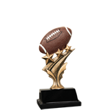 Football Tri Star Trophy - 5.5