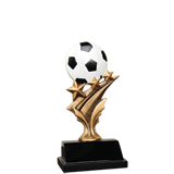 Soccer Tri Star Trophy - 5.5