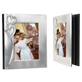 Wedding Hearts Metal Photo Album - 10