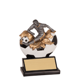 Male Soccer Xploding Trophy - 5