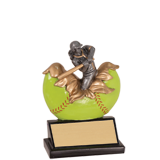 Female Softball Xploding Trophy - 5