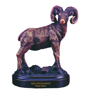 Standing Ram Trophy - 5.5