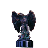 Eagle on Perch Trophy - 6