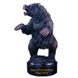 Tall Standing Bear Trophy - 12