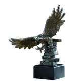 Silver Swooping Eagle Trophy - 11.5
