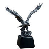 Silver Eagle in Flight Trophy - 9.5