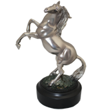 Rearing Silver Horse Trophy - 8