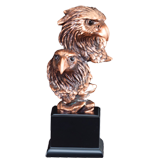 Perched Glory Eagle Trophy - 11.5