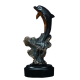 Happy Dolphin Trophy - 10.5