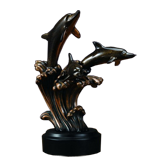 Dolphin Pod Trophy - 12.5