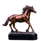 Running Stallion Horse Trophy - 12.5
