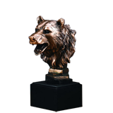 Roaring Bear Head Trophy - 8