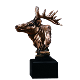 Elk Head Trophy - 9