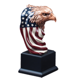 American Morphing Eagle Head Trophy - 12