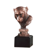 Monkey Head Trophy - 7.5