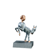 Jackass Loser Bobblehead Trophy - 5.5