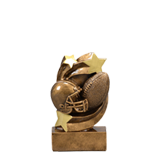Football Star Swirl Trophy - 5