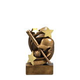 Baseball Star Swirl Trophy - 5