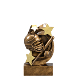 Softball Star Swirl Trophy - 5