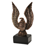 Traditional Bronze Resin Eagle Award - 10