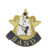 Academic Band Star Lapel Pin