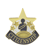 Academic Citizenship Star Lapel Pin