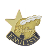 Academic English Star Lapel Pin