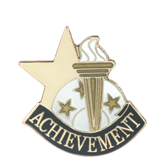 Star Achievement Lapel Pin