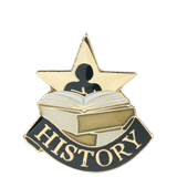 Academic History Star Lapel Pin