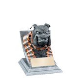Bulldog Spirit Mascot Trophy - 4