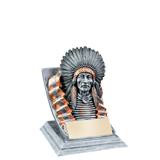 Indian Spirit Mascot Trophy - 4