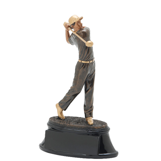 Power Male Golf Trophy - 10