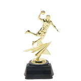 Starshot Gold Basketball Trophy - 8.25