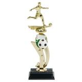 Boys Soccer Color Scene Trophy - 13