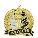 Academic Math Lapel Pin