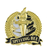 Academic Spelling Bee Lapel Pin