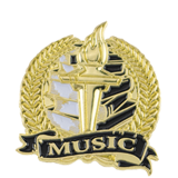 Academic Music Lapel Pin