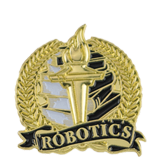 Academic Robotics Lapel Pin