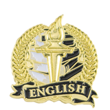 Academic English Lapel Pin