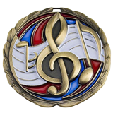 Stained Glass Music Medal 2.5