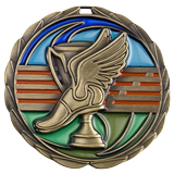 Stained Glass Track Medal 2.5
