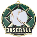 Colorful Baseball Medal 2