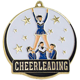 Colorful Cheerleading Medal 2